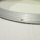 Wall mirror with its aluminum frame, art deco- antique french vintage era