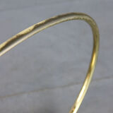 Vintage golden arc table lamp from meblo, 80s