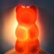 Wall lamp teddy bear plastic design 70s - 80s