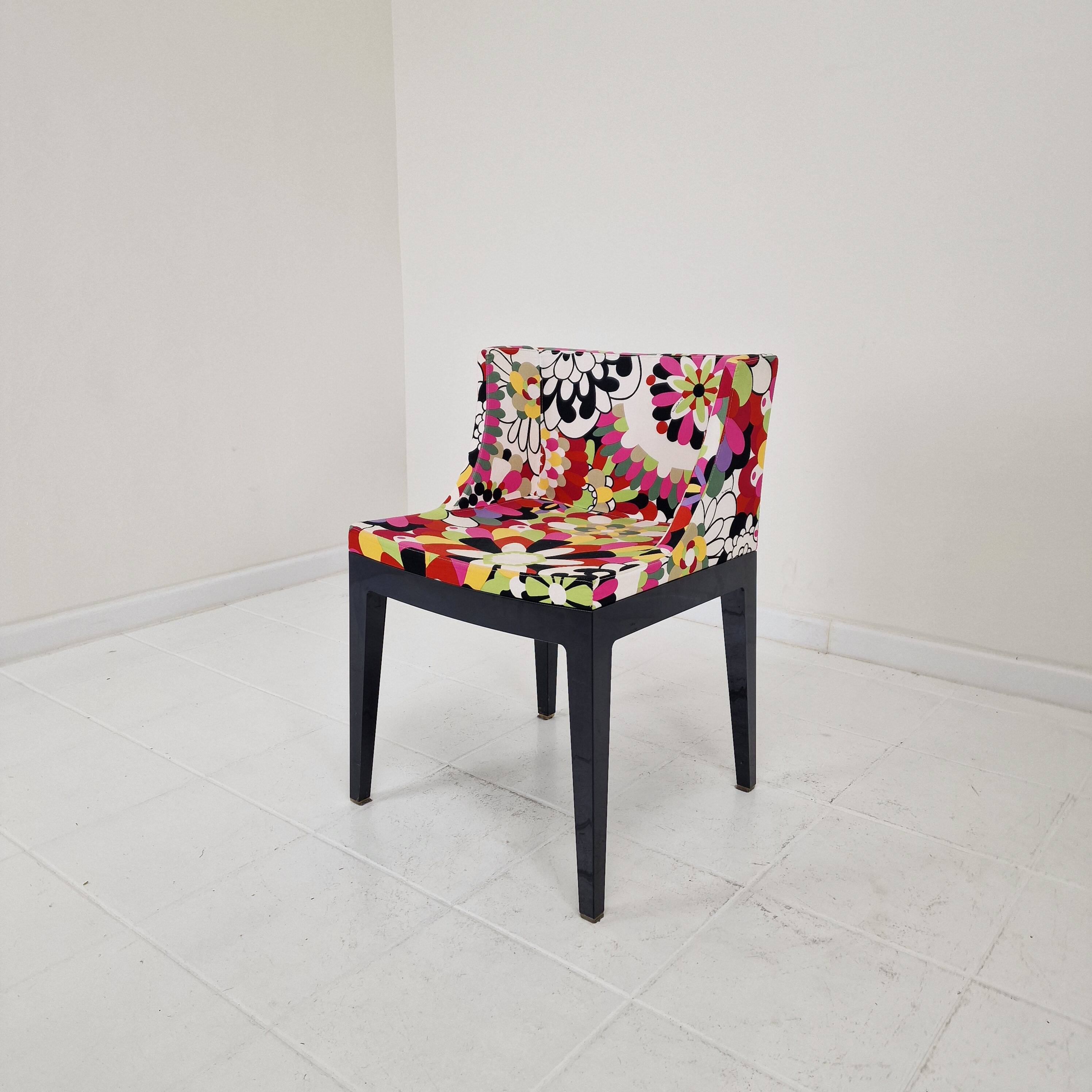 Kartell “Mademoiselle” chair in Missoni fabric by Philippe Starck, Italy