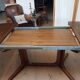 Oval dining table with extensions