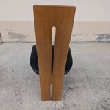 Set of 6 chairs by Mario Marenco for Mobilgirgi, 70s