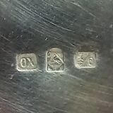 WMF Art Nouveau brass vase