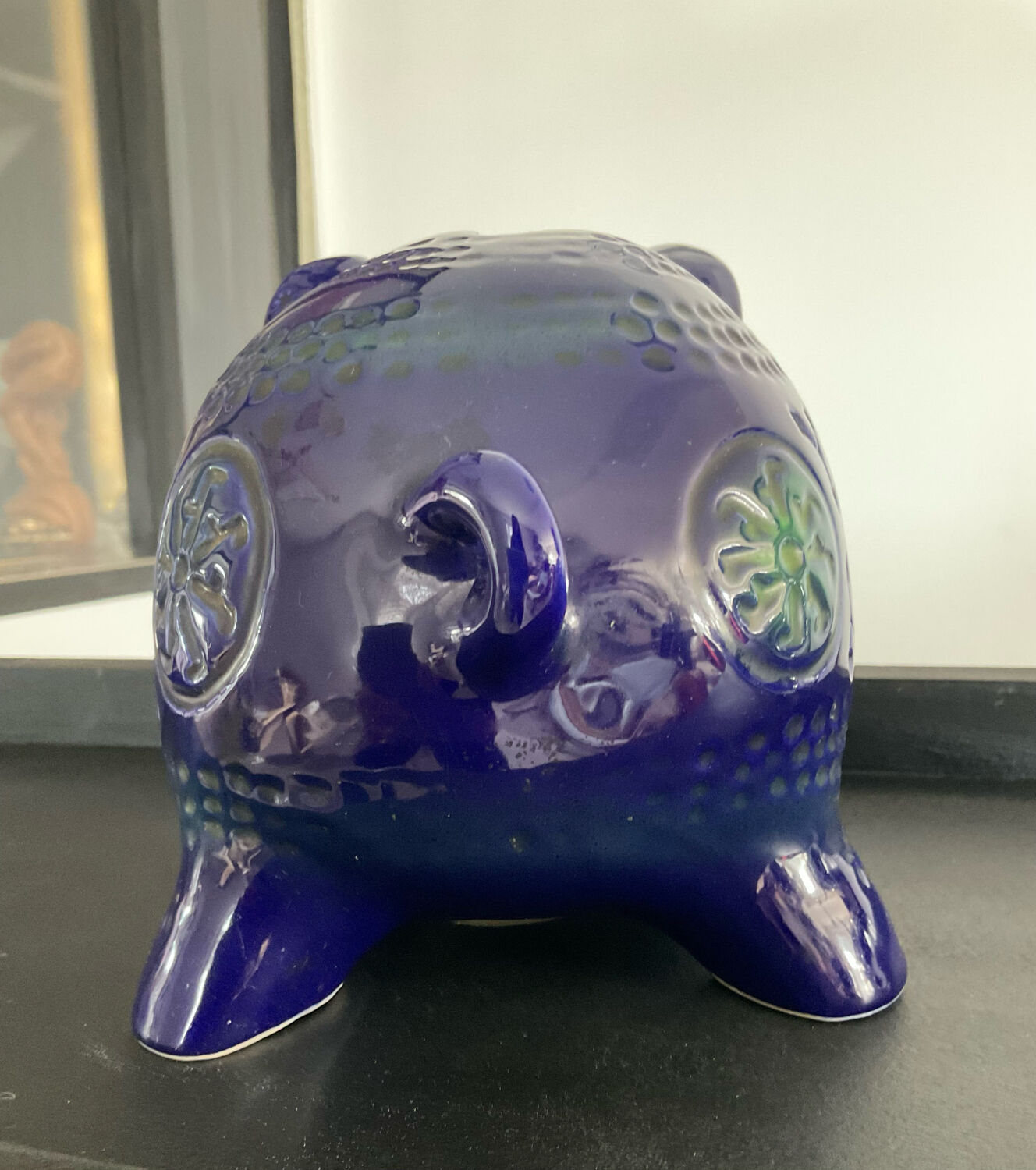 Vintage piggy bank ceramic Holland