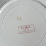 Lot of 4 flat plates Terre de Fer