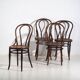 Antique Thonet Chairs No. 18 (c.1930). Set of 4 pieces #10