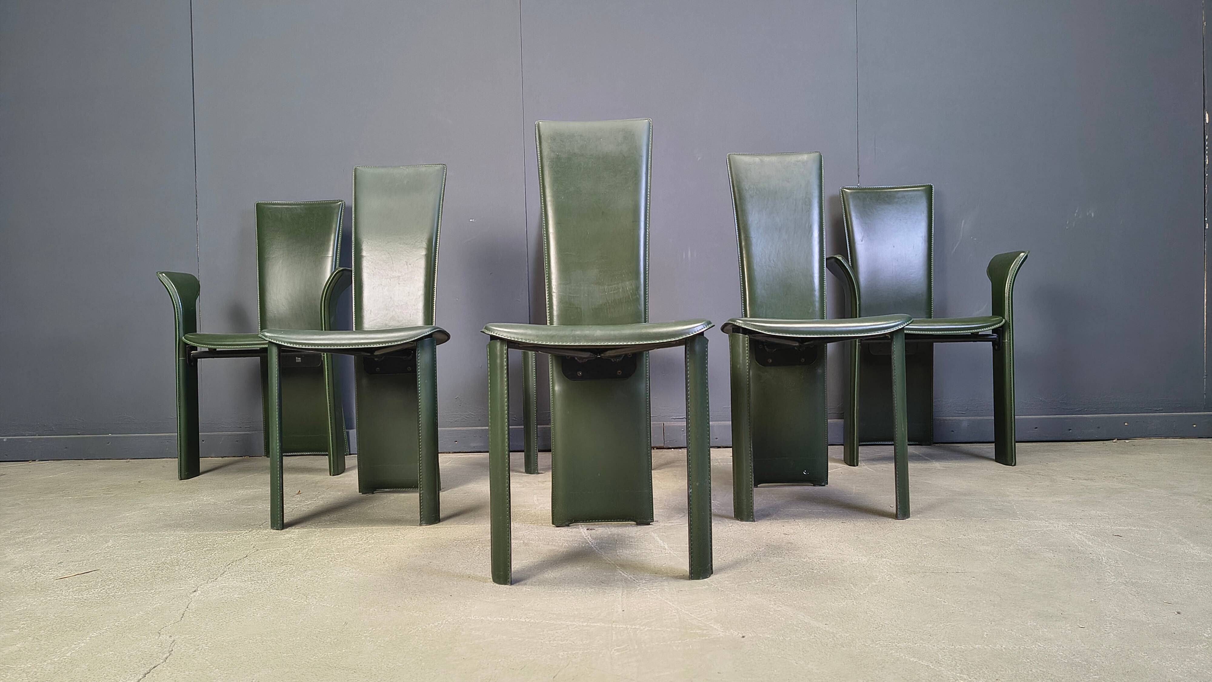 Vintage dining chairs by Pietro Costantini, 1980s, set of 6