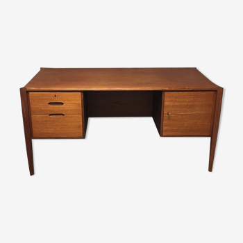 Bureau de direction en teck de Wilhelm Renz années 1960