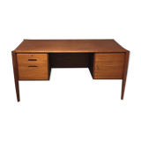 Mid-Century German Teak Executive Desk from Wilhelm Renz, 1960s