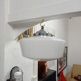 Art Deco opaline pendant lamp