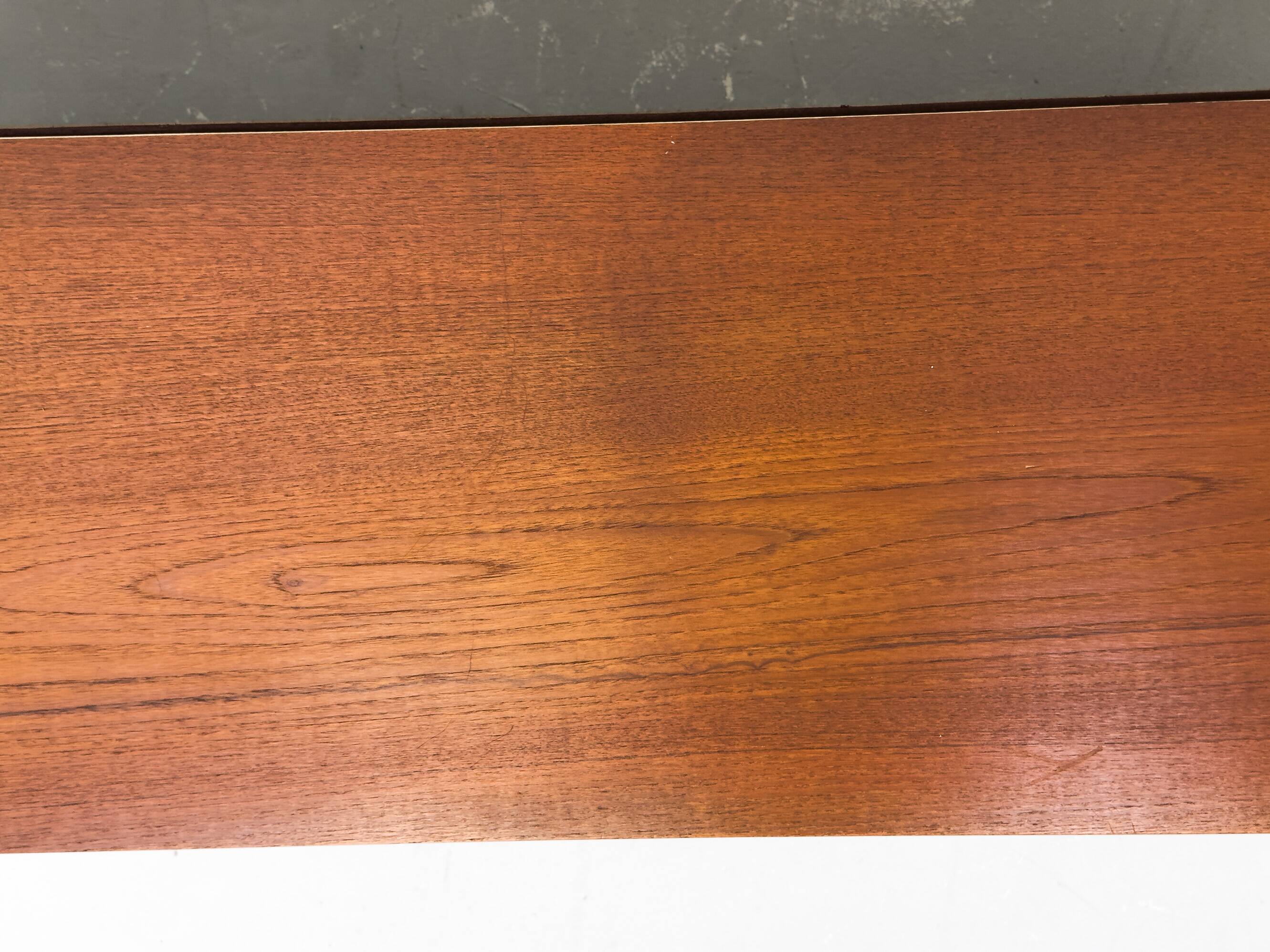 Teak lowboard with drawers from WK Möbel, 1960s