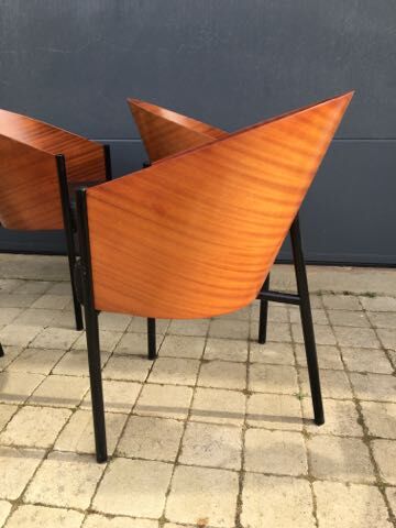 Série de 4 fauteuils Costes par Philippe Starck