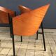 Série de 4 fauteuils Costes par Philippe Starck