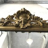 Mirror Louis Philippe flowery 141x180cm