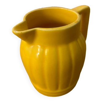 Small yellow pitcher