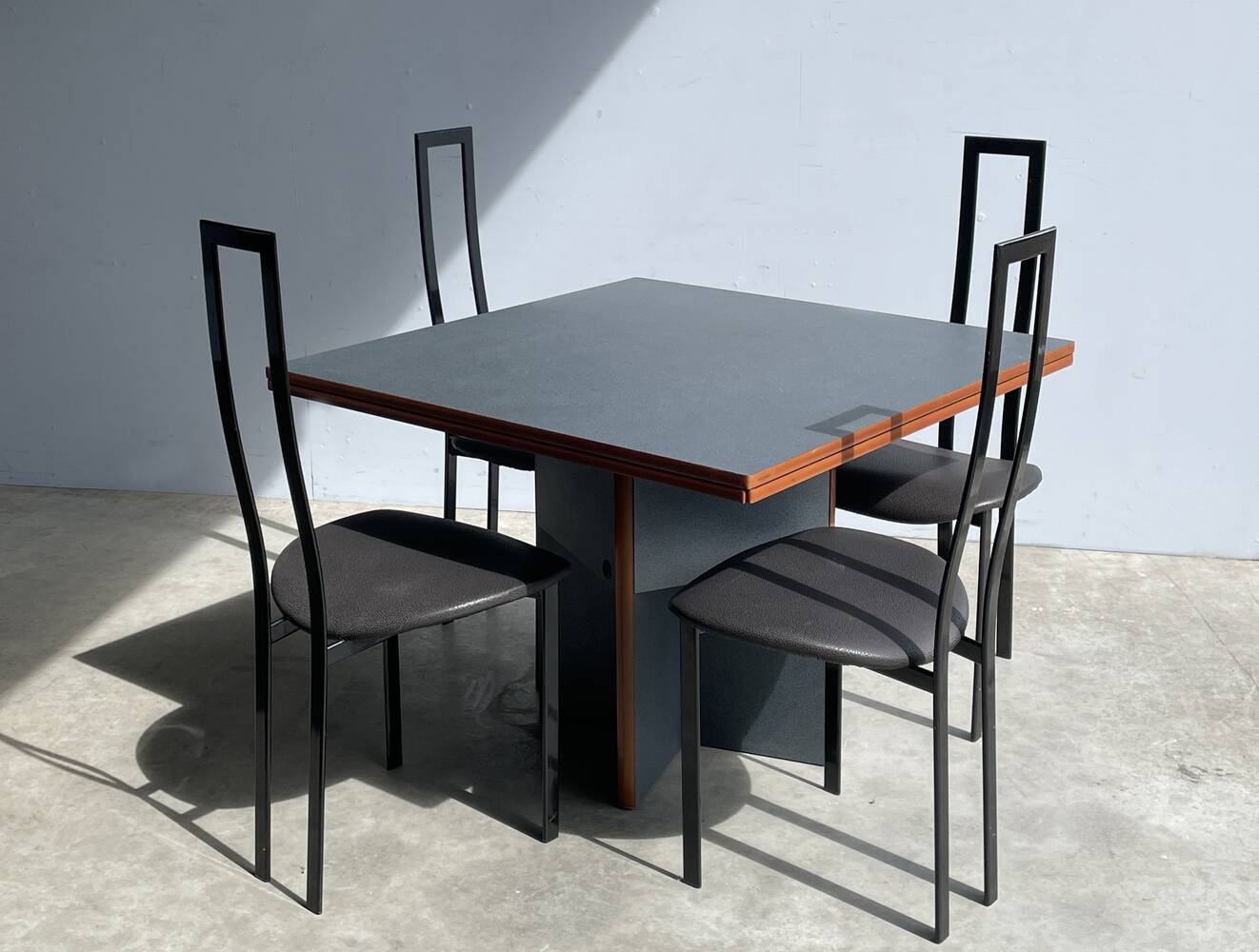 POSTMODERN Italian dining chairs, Cattelan, 1980s