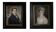 Pair of pastel portraits