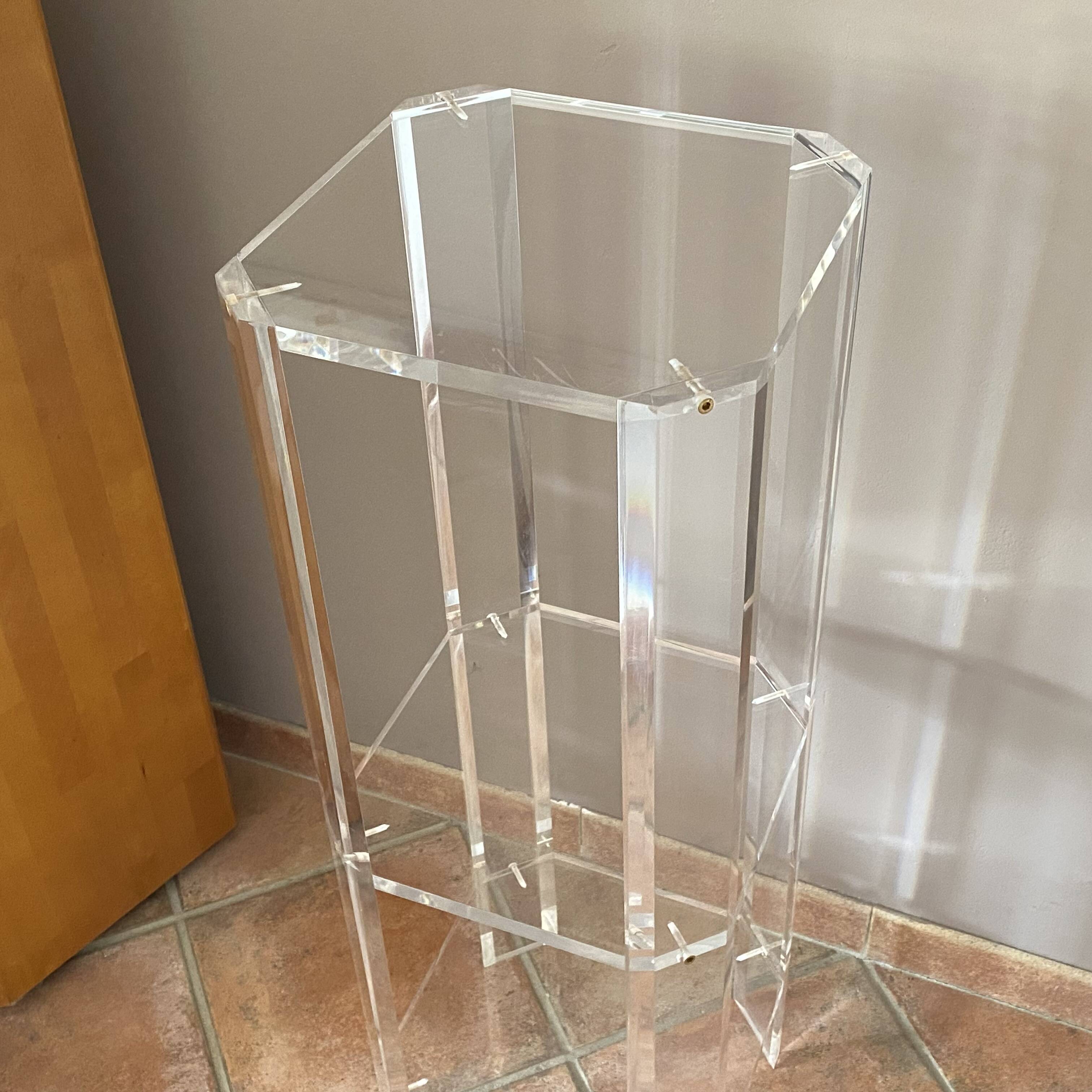 Console Salsa par David Lange 1980. 90x30x30.
