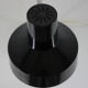 1950s black bakelite table lamp by Elektrosvit, Czechoslovakia