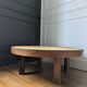 rare table basse ''ronde'' Vallauris par Raymonde Leduc.