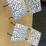 Paire de chaises vintage restaurées