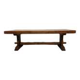 XL monastery table in solid oak