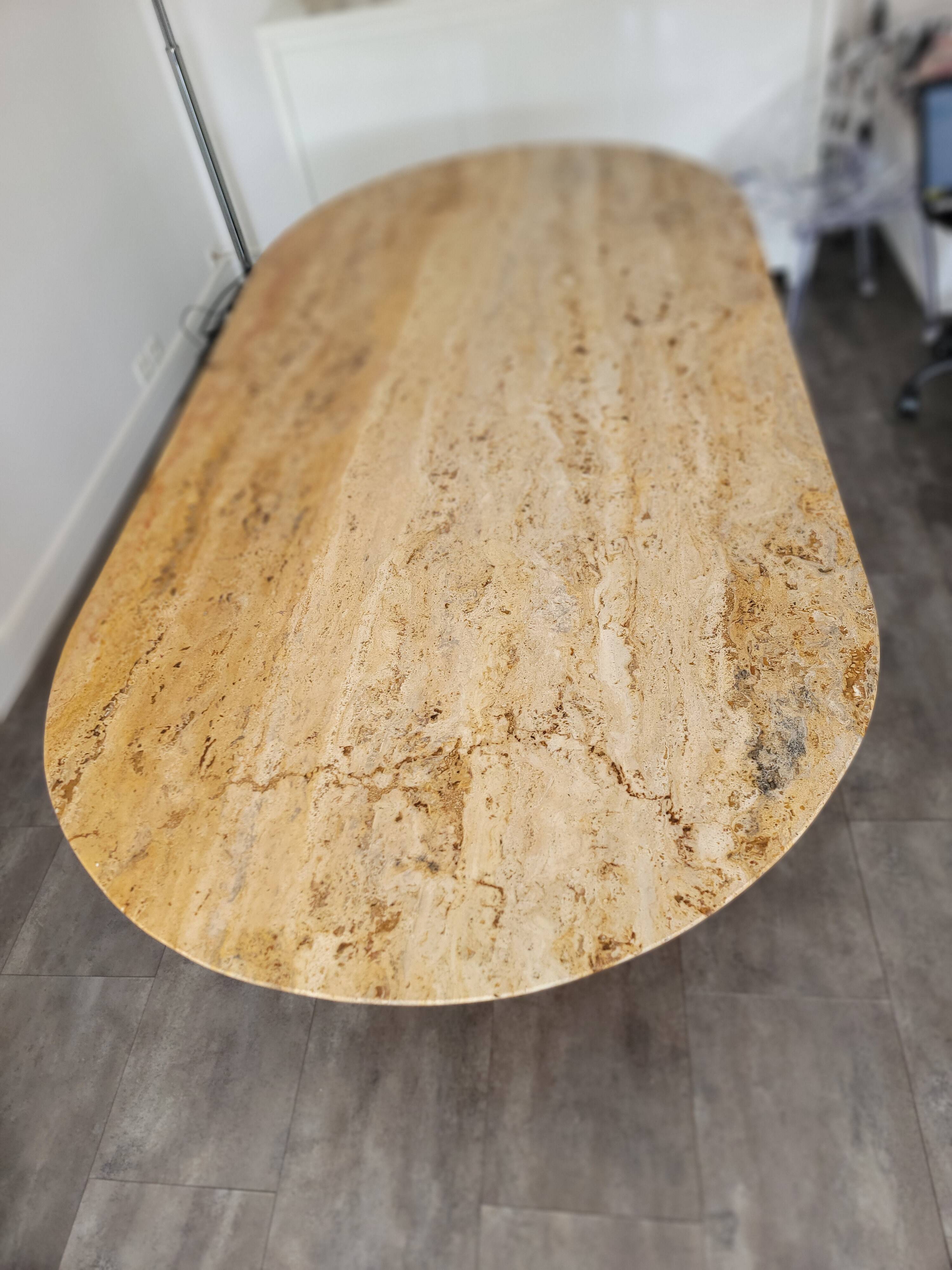 Marble dining table