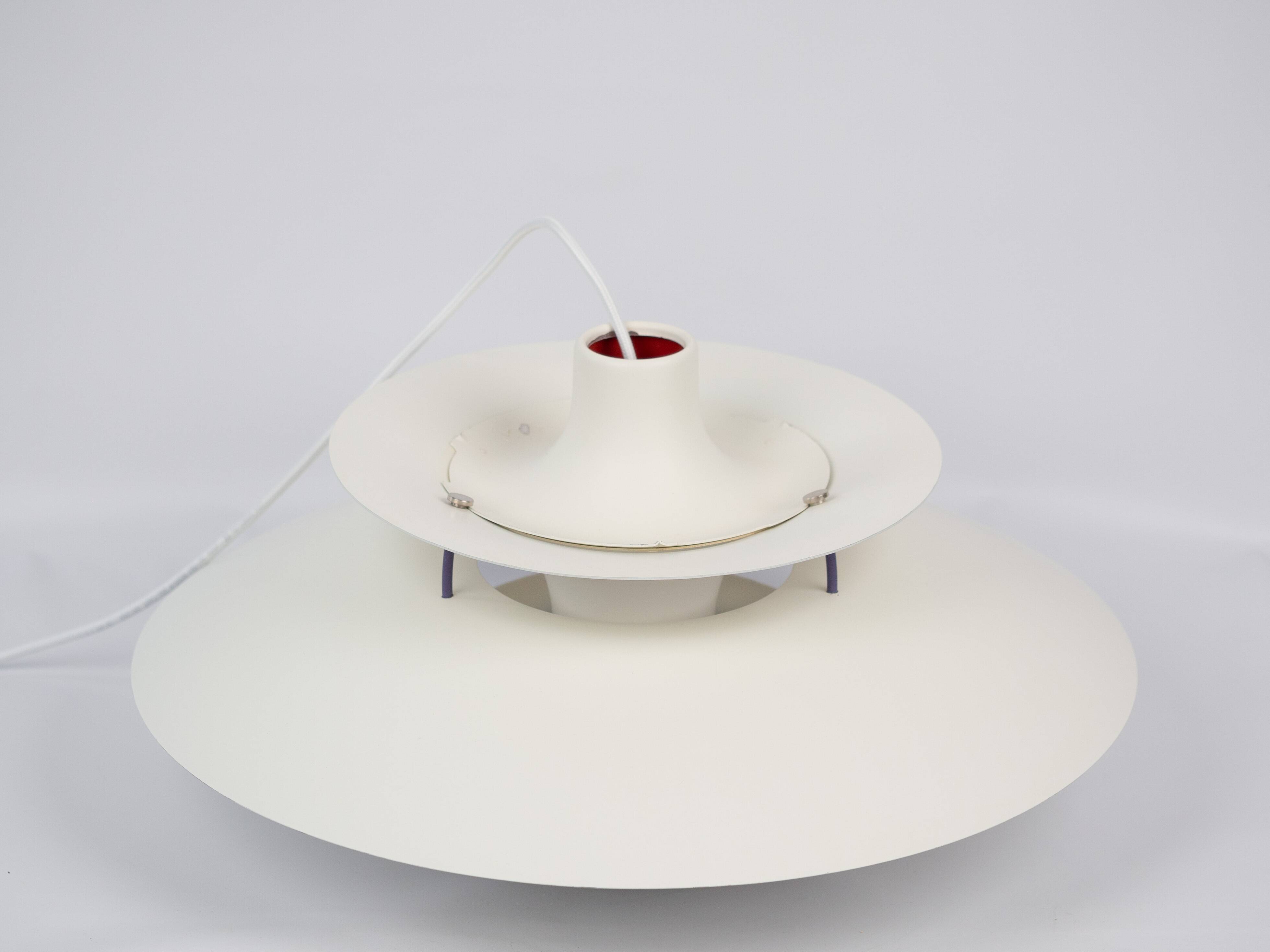 Danish vintage pendant lamp PH 5 by Poul Henningsen, Louis Poulsen, 1958