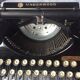 Old-time Underwood typewriter