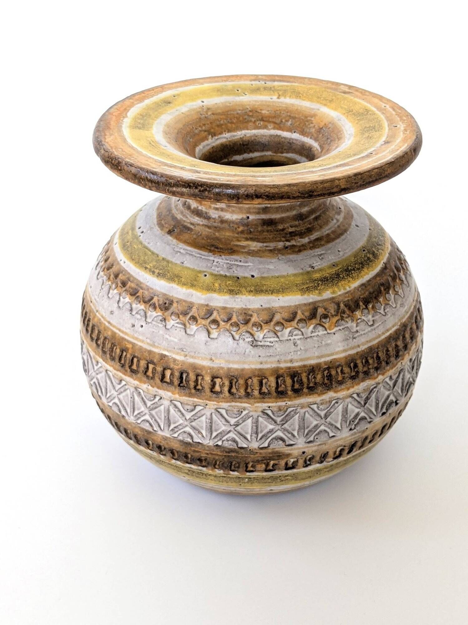 Vase en céramique des années 1970 | Studio 4 Italie