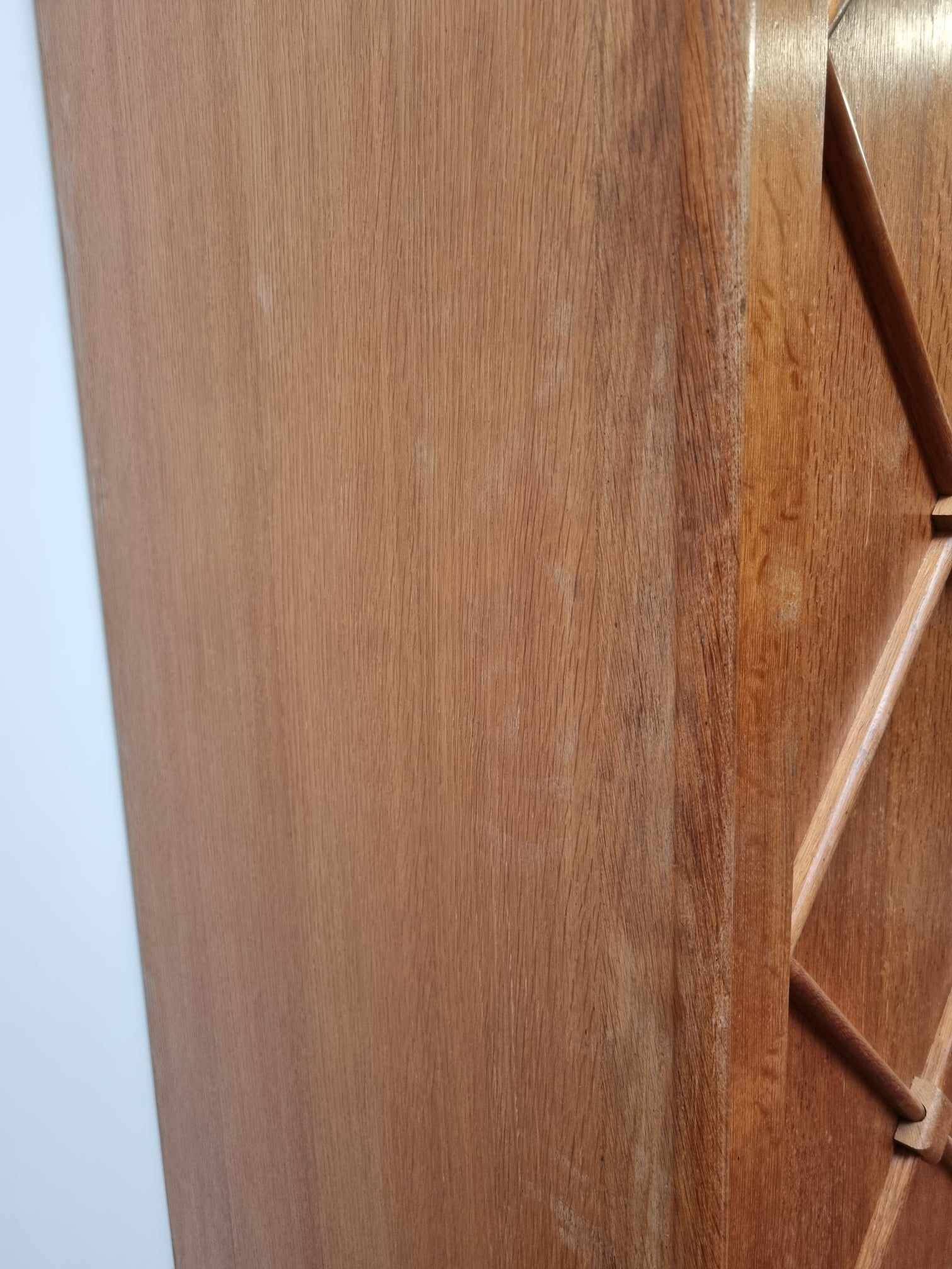 Cross-braced wardrobe