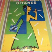 Affiche gitane par raymond Savignac 1953