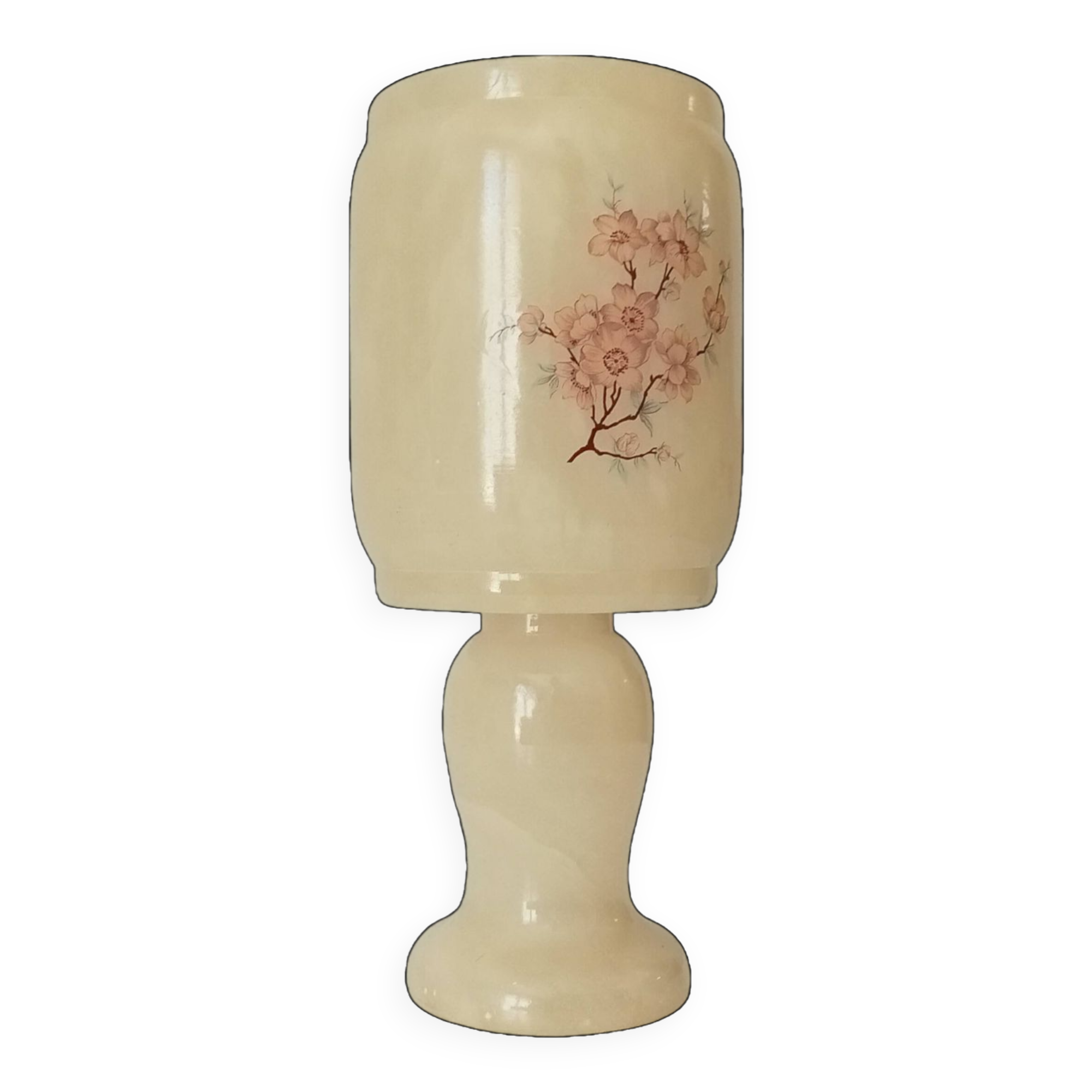 Italian marble table lamp 60s/70s