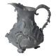Art Nouveau Vase-Pitcher in Tin