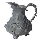 Art Nouveau Vase-Pitcher in Tin