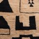 Traditional pure wool Berber rug handwoven size 150/250 cm