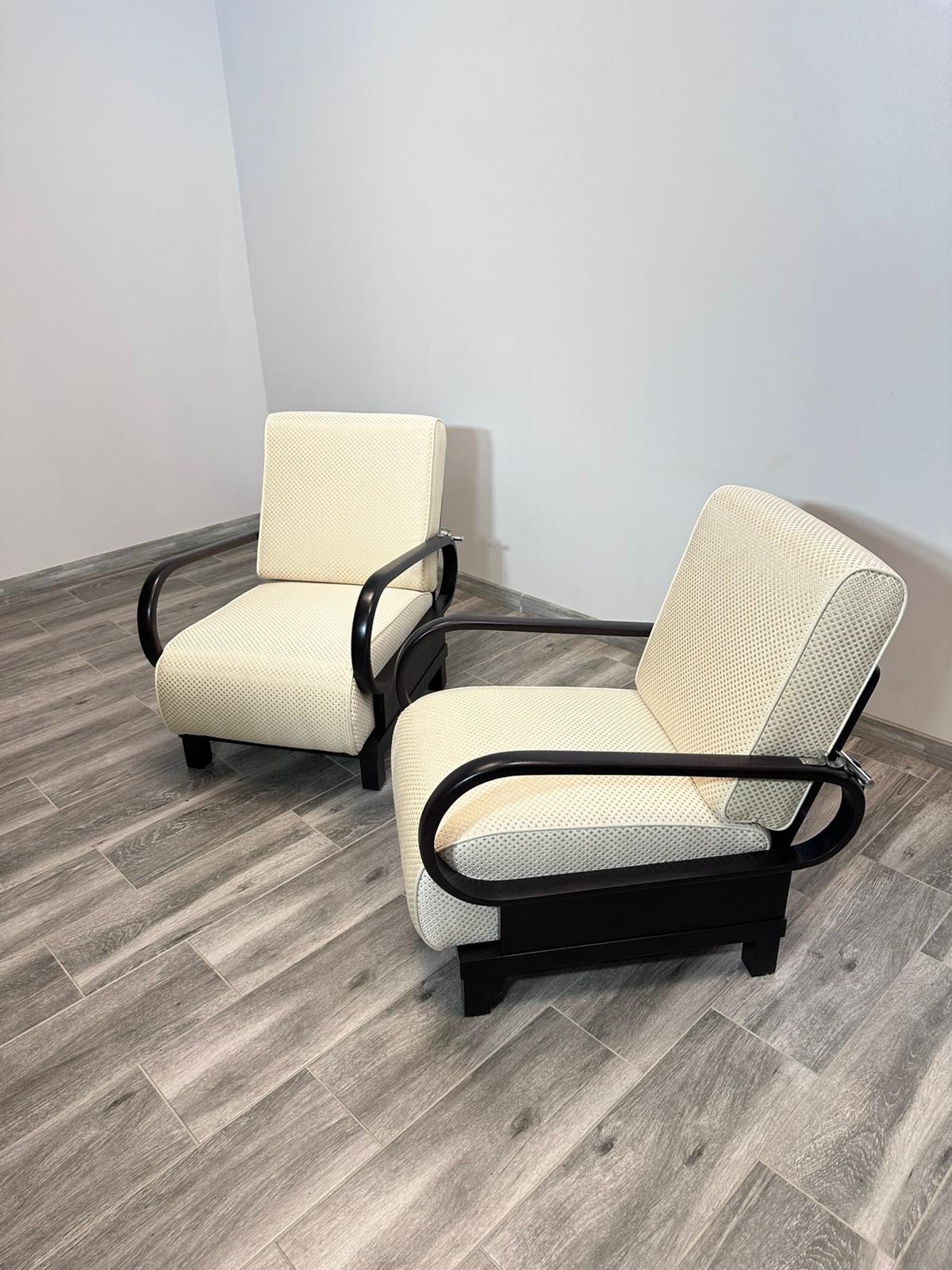 Pair of armchairs