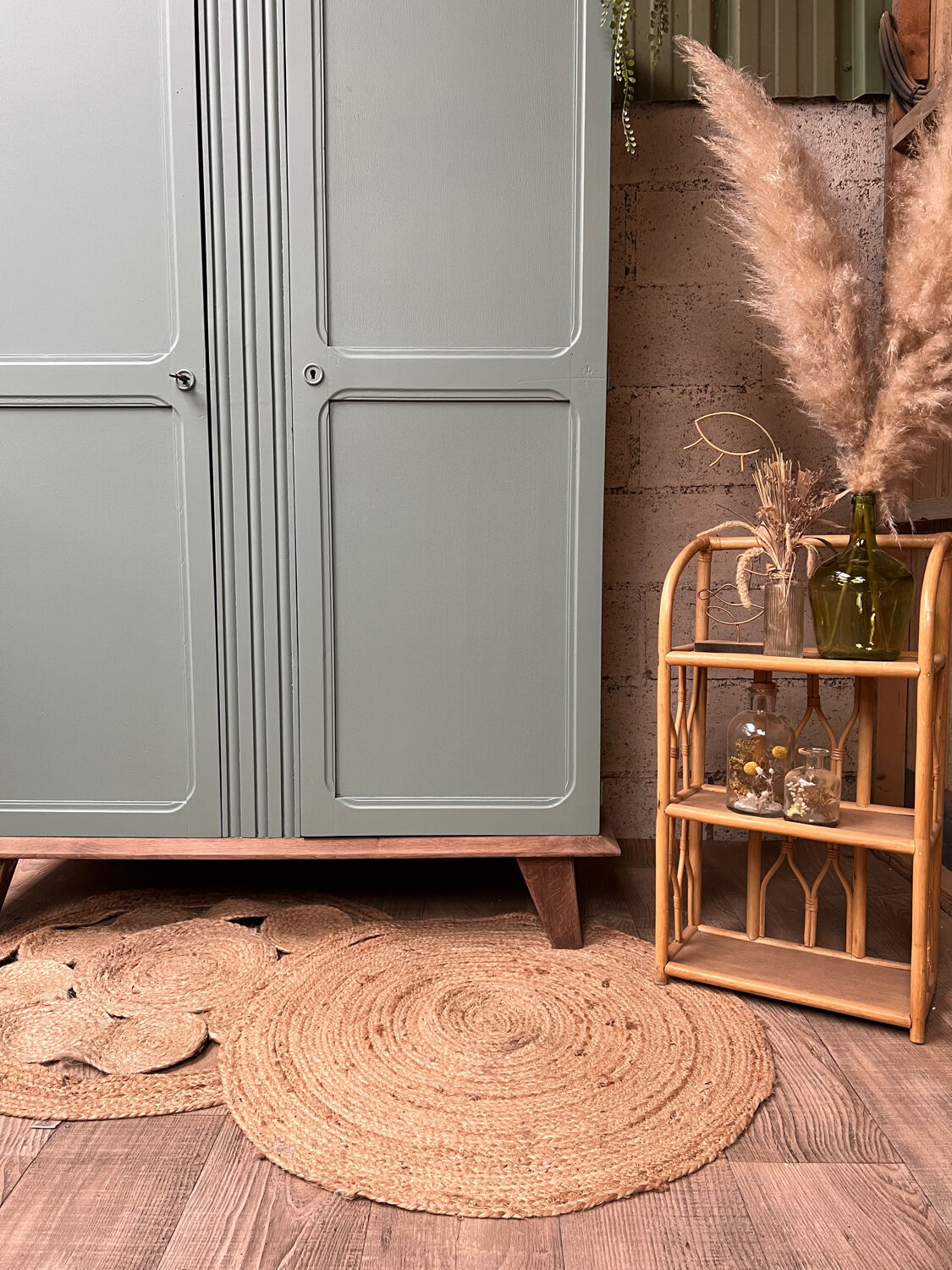 Vintage wardrobe restyled