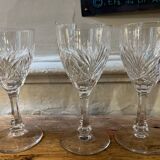 Beautiful lot of crystal glasses from Saint Louis