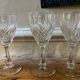 Beau lot de verres en cristal de Saint Louis