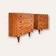 Pair of Scandinavian teak chests of drawers 1960