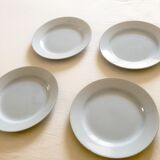 Set of 6 plates HBCM Montereau