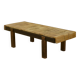 Ceramic coffee table by Roger Capron model Herbier 1960s
