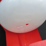 Lampe Joe Colombo KD29 rouge