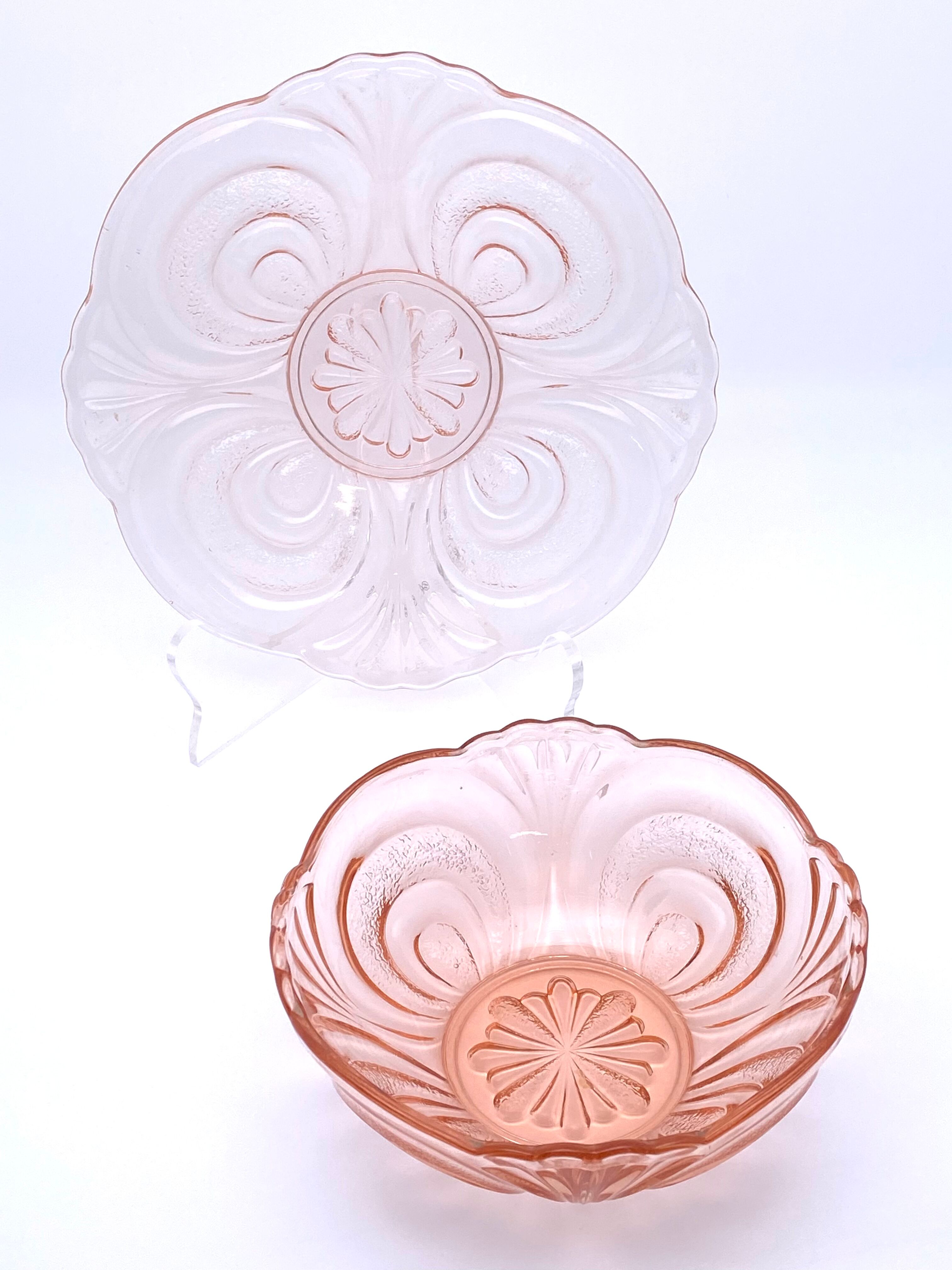Duo salad bowl and dish