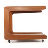 Danish design teak trolley - mid century modern design