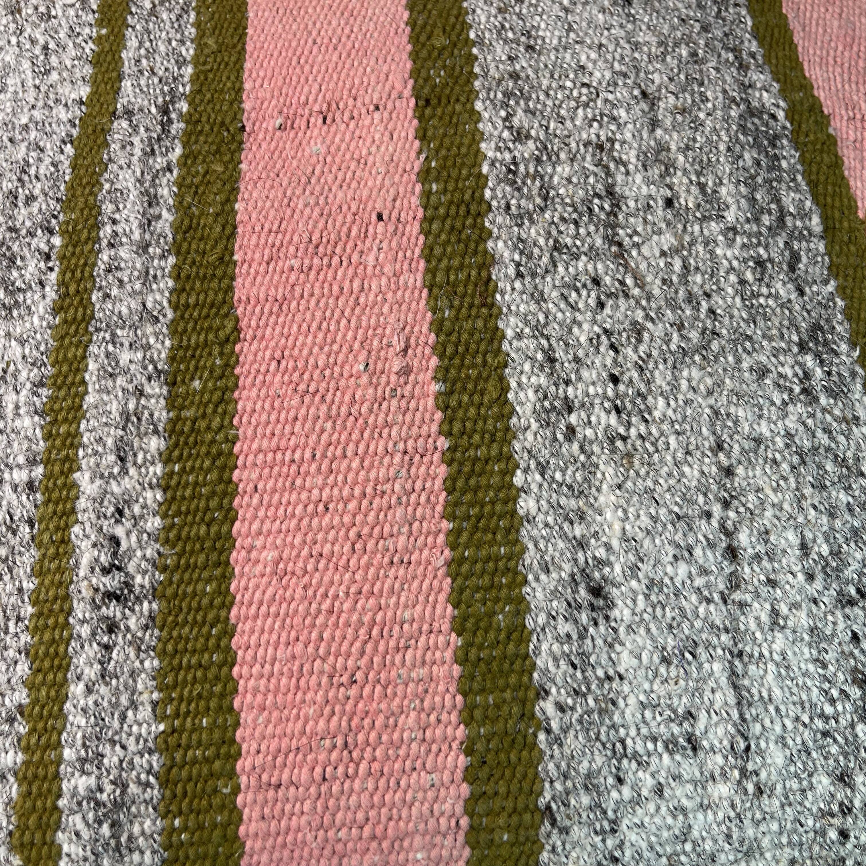 Housse de coussin kilim turc vintage, 40 x 40 cm