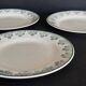 Flat plates in Digoin & Sarreguemines ironstone earthenware