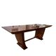 Lacquered solid wood table