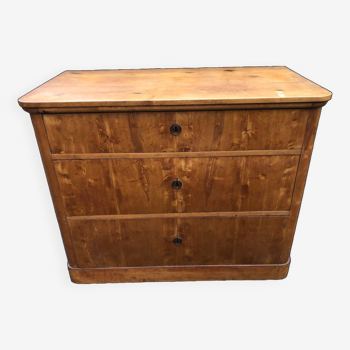 Vintage solid wood chest of drawers